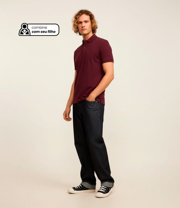Remera Polo Comfort en Algodón Peruano