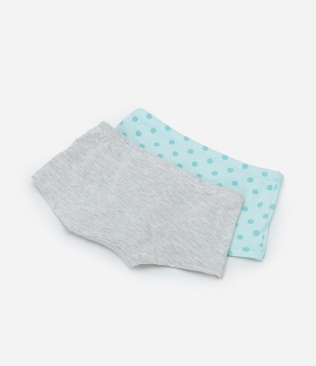 Kit 02 Bombachas Boxer Infantil con Estampa Capivara - Talle 4 a 12 años 3