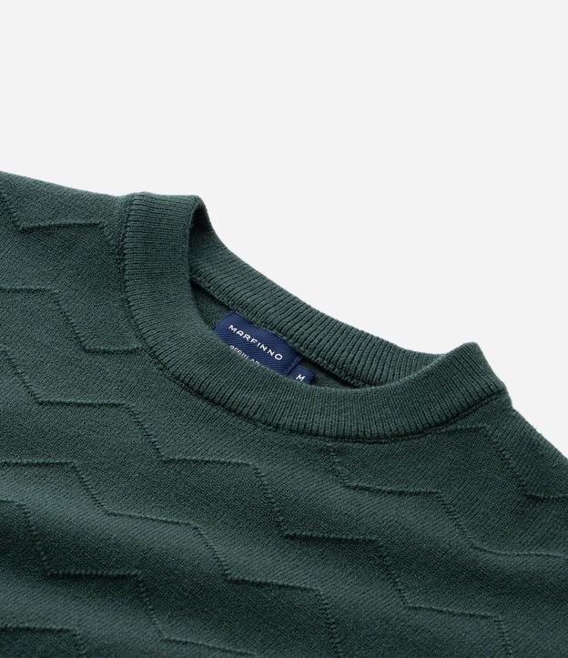 Suéter de Punto con Textura Zigzag 8