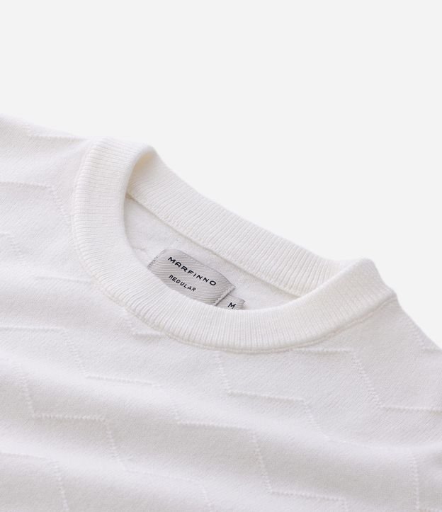 Suéter de Punto con Textura Zigzag 8