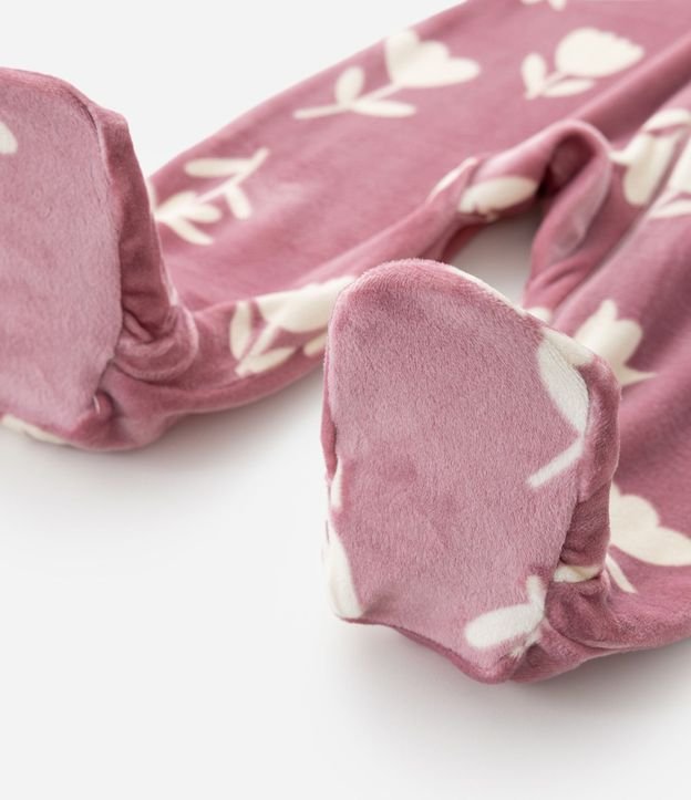 Mono Infantil con Estampado Tulipa Fullprint – Talle RN a 24 Meses 8
