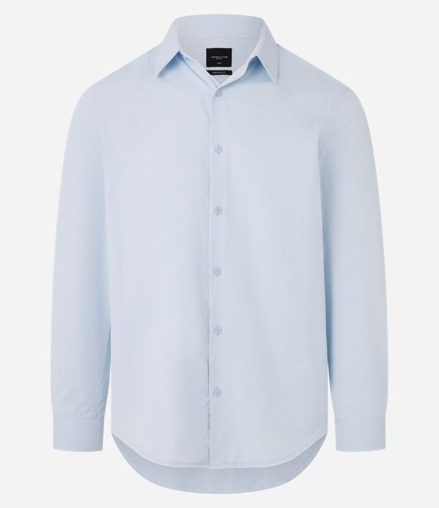Camisa Regular con Textura Acanalada 4