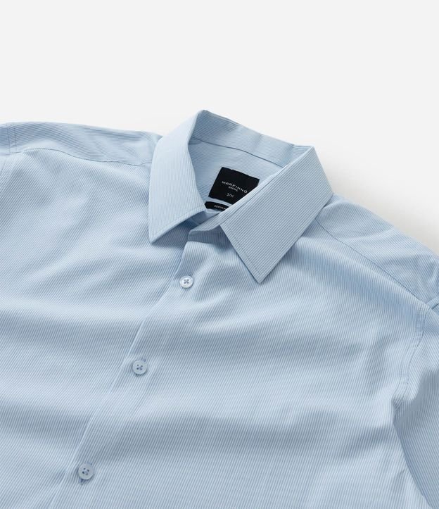 Camisa Regular con Textura Acanalada 8
