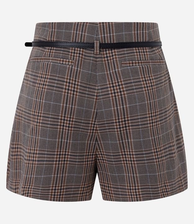 Short Pollera en Sastrería de Cuadros y Plisada 7