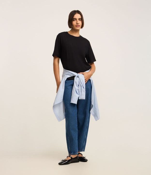 Blusa en Algodón con Cuello redondo 3