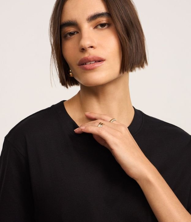 Blusa en Algodón con Cuello redondo 5