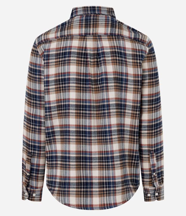 Camisa Masculina de Flanela a Cuadros 5