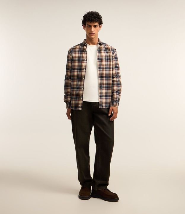 Camisa Masculina de Flanela a Cuadros 2