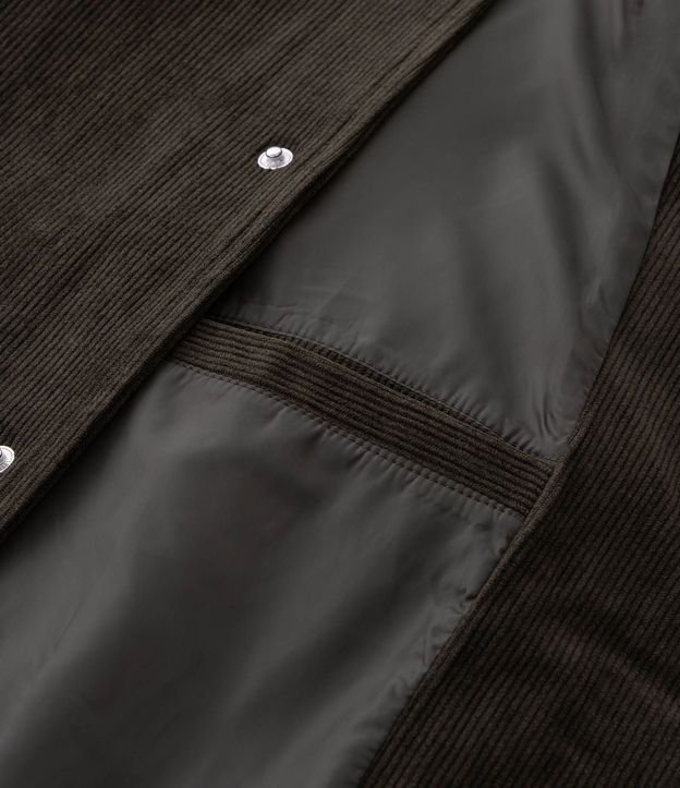 Campera Bomber en Terciopelo con Botones Forrados 9