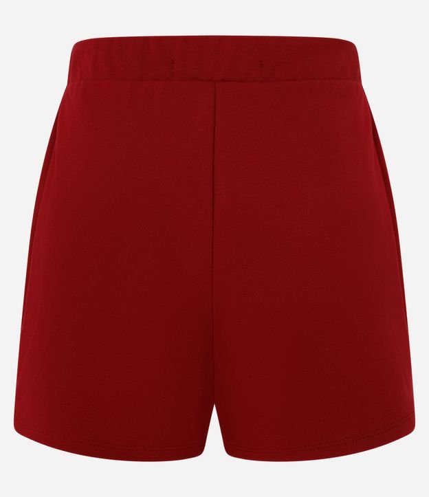 Short Pollera en Punto Roma con Frente Traspasada 6