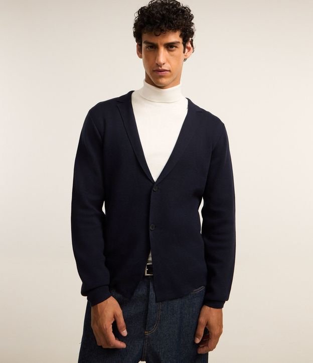 Blazer en Algodón con Cuello Solapa 1