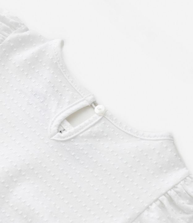 Blusa Infantil Texturizada con Lacitos Contrastantes - Talle 1 a 6 años 6