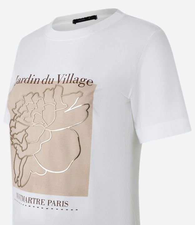 Remera Manga corta Estampa Jardin Du Village 7