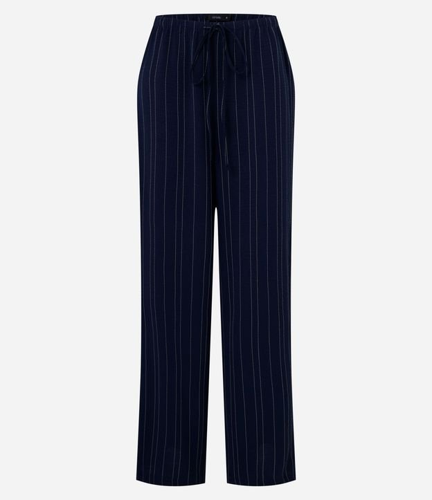 Pantalón Pantalona Rayada con Efecto Airflow 5