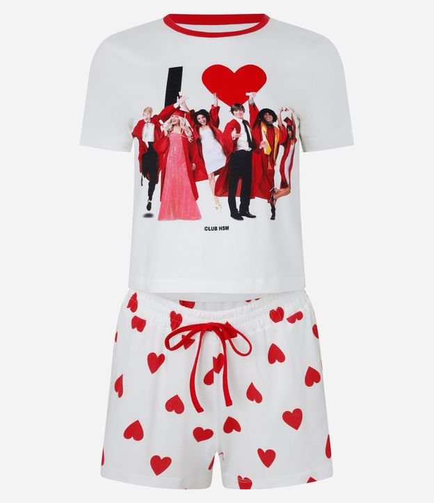 Pijama Short Doll en Algodón Estampado High School Musical 5