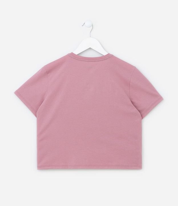 Remera Corta Infantil con Estampa Stitch y Angel - Talle 5 a 14 años 3