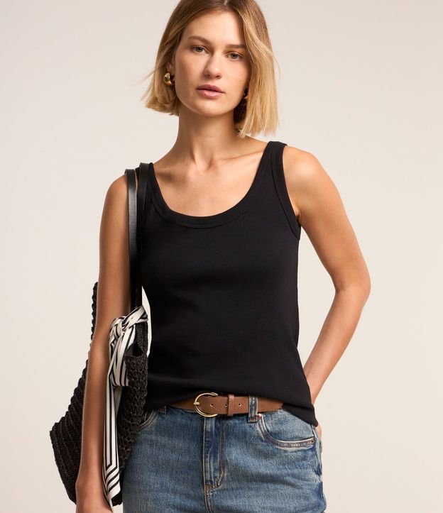Blusa Musculosa en Rib