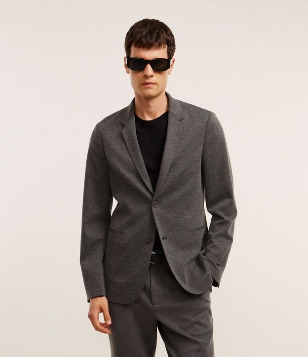 Blazer Super Slim de Malla sin Forro 3