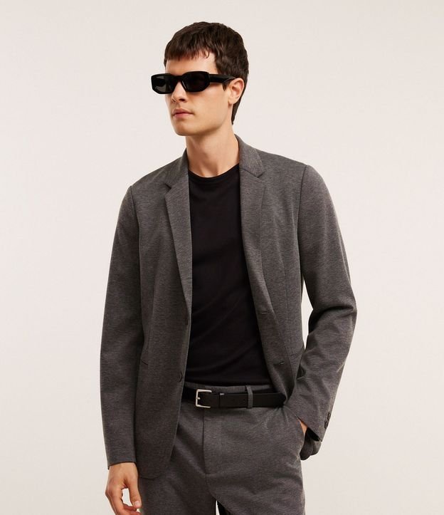 Blazer Super Slim de Malla sin Forro 6