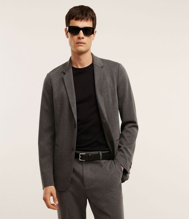 Blazer Super Slim de Malla sin Forro 7