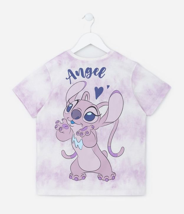 Remera Infantil con Estampa Tie Dye y Angel - Talle 5 a 14 años 3