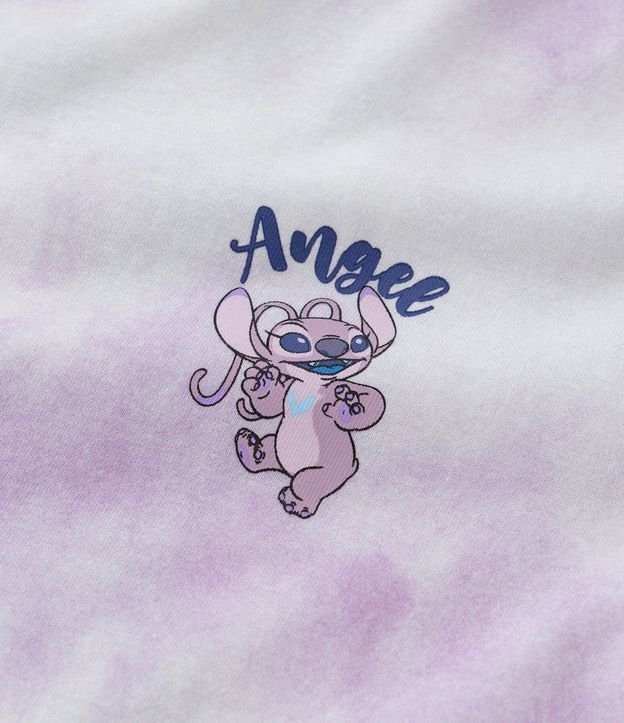 Remera Infantil con Estampa Tie Dye y Angel - Talle 5 a 14 años 5