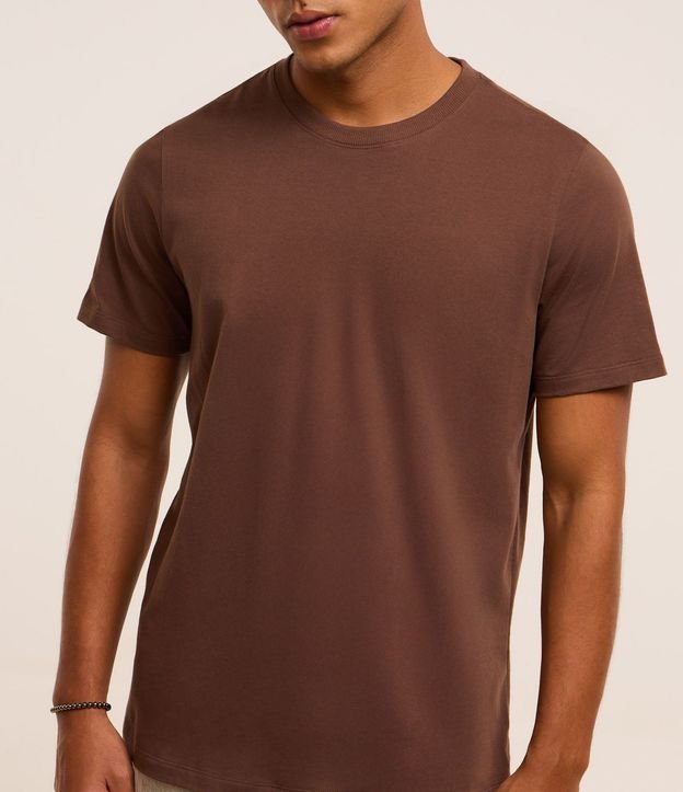 Remera Regular Básica en Algodón 4