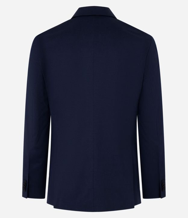 Saco de Traje Slim en Poliviscose con Textura Acanalada Leve 8