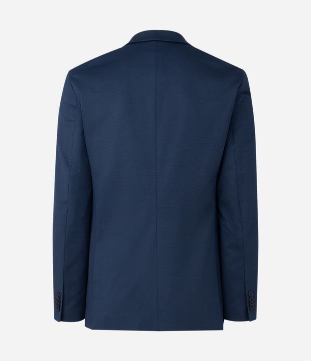 Saco de Traje Slim en Poliviscose con Textura Acanalada Leve 9