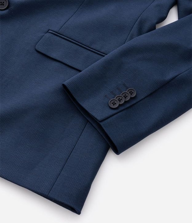 Saco de Traje Slim en Poliviscose con Textura Acanalada Leve 6