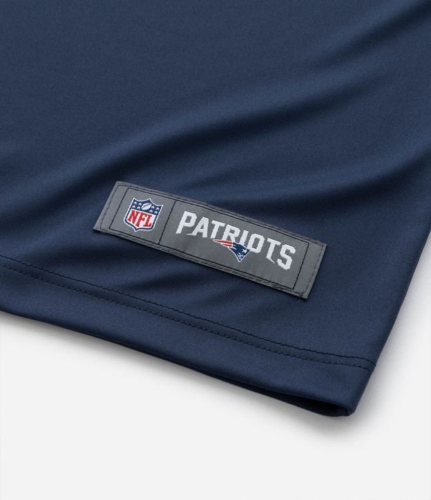 Remera Deportiva Infantil con Estampa Patriots NFL - Talle 5 a 14 años 4