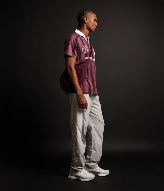 Remera Deportiva Fútbol con Tecnologia Dry y Cuello Polo en Rib