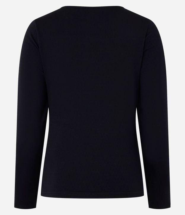 Blusa en Algodón con Fruncido en el Escote 6