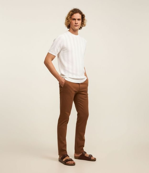 Pantalón Básico en Sarga