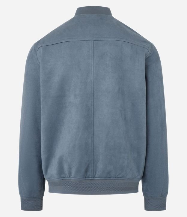 Chaqueta Bomber Lisa con Bolsillo 11