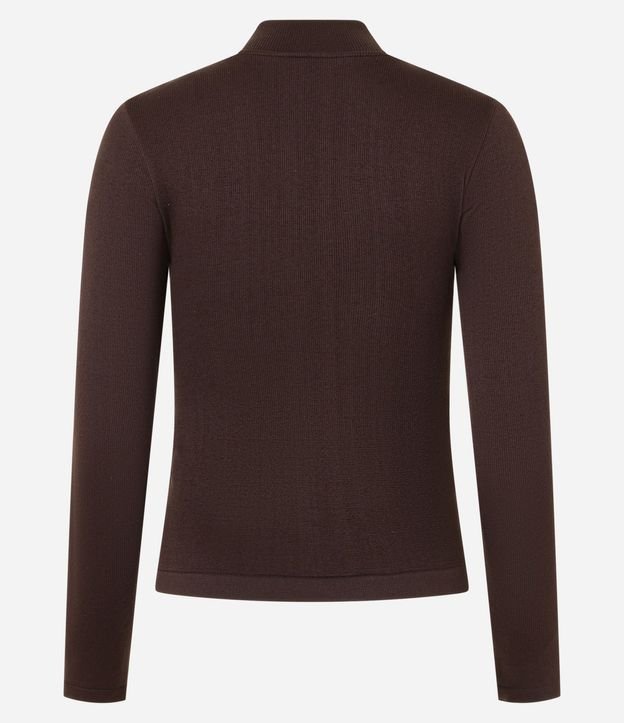 Campera Deportiva Seamless con Cuello Alto 7