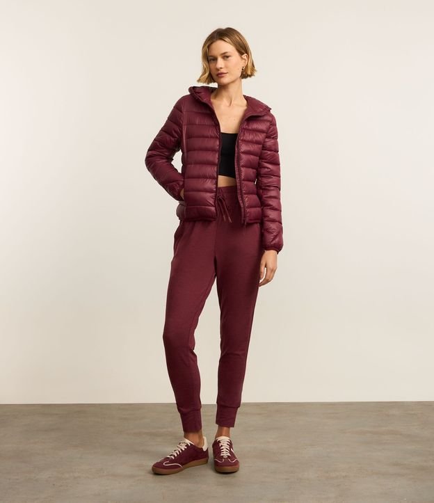 Campera en Tejido Tecnológico con Efecto Puffer 2