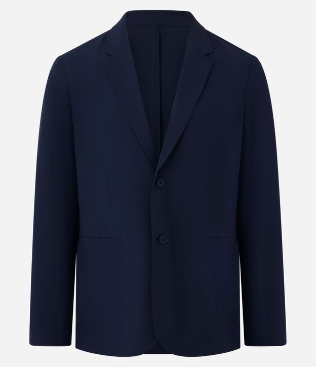 Blazer en Performance Easy Care con Textura y Cuello con Solapa 7