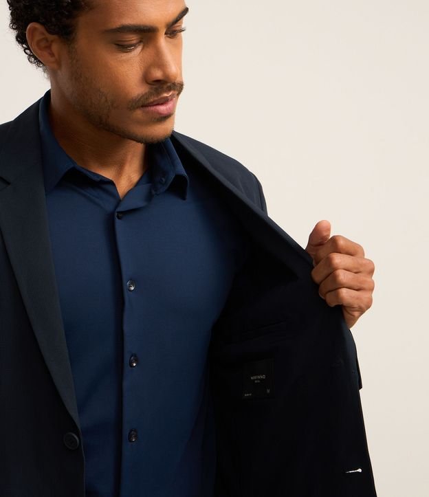 Blazer en Performance Easy Care con Textura y Cuello con Solapa 5