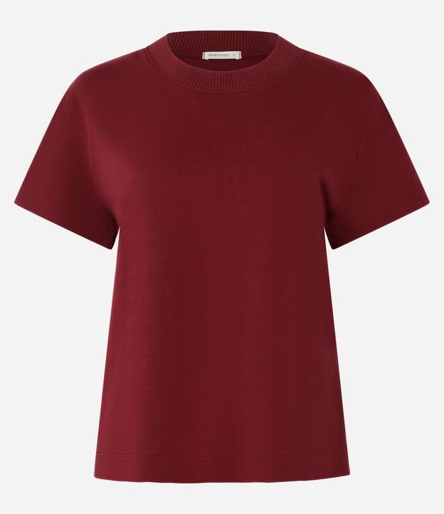 Remera en Algodón con Cuello Redondo 7