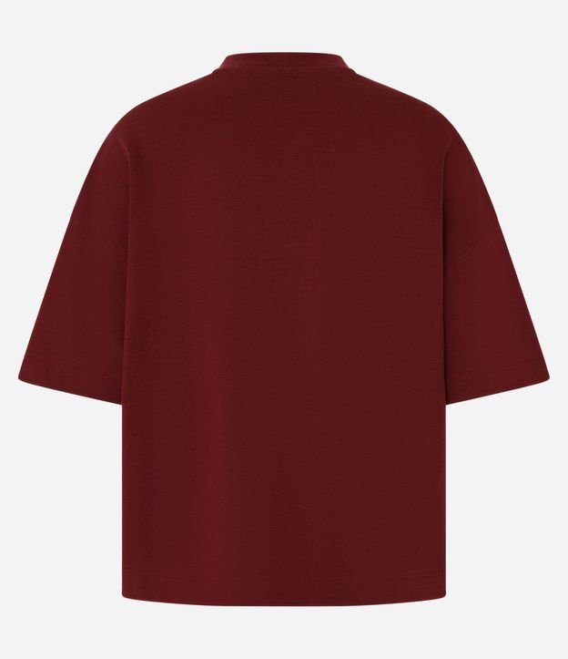 Blusa Oversized Básica en Algodón Malla 7