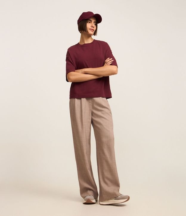 Blusa Oversized Básica en Algodón Malla 2