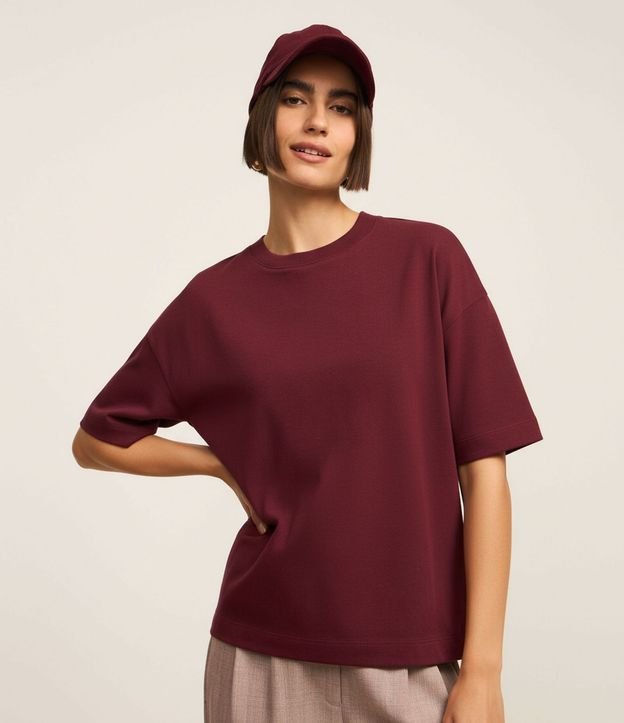 Blusa Oversized Básica en Algodón Malla 4