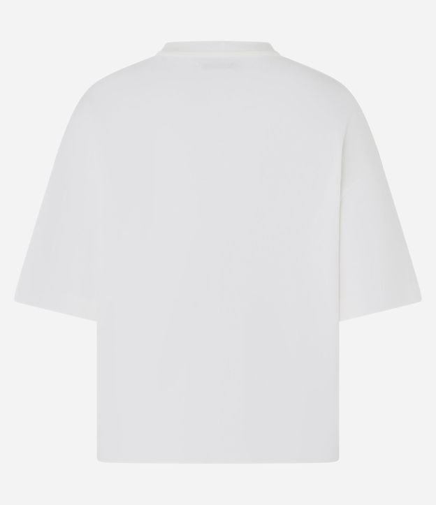 Blusa Oversized Básica en Algodón Malla 9