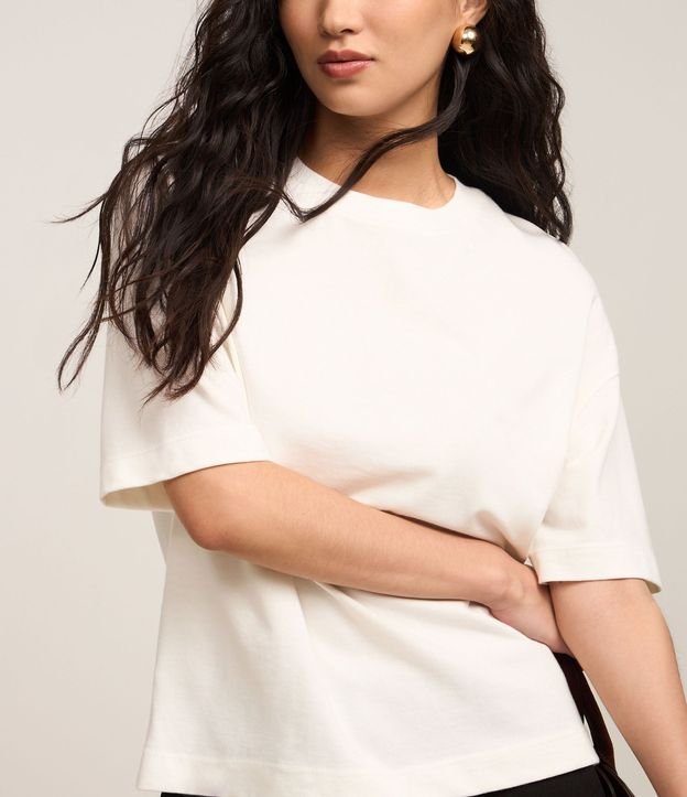 Blusa Oversized Básica en Algodón Malla 7