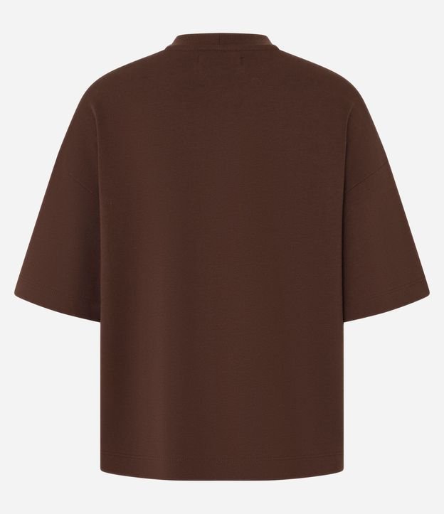 Blusa Oversized Básica en Algodón Malla 7