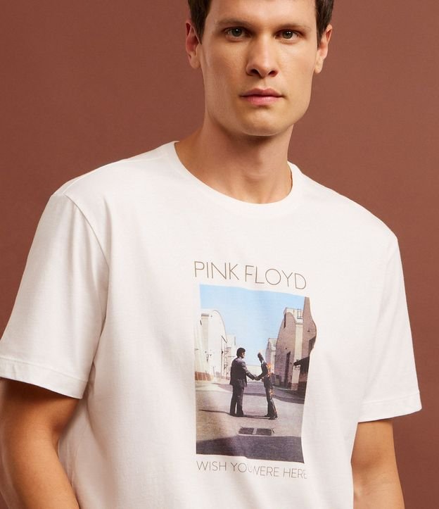 Remera Comfort en Algodón con Estampa Pink Floyd 7