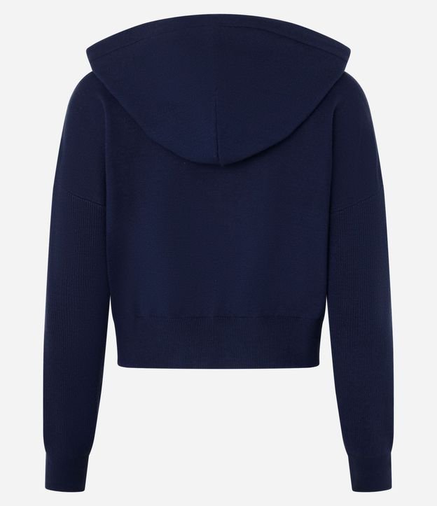 Campera corta en Punto con Capucha 5