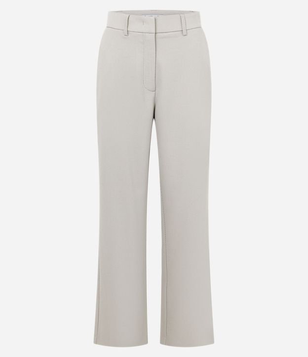 Pantalón Recto Sastre con Pliegues Delanteros 5