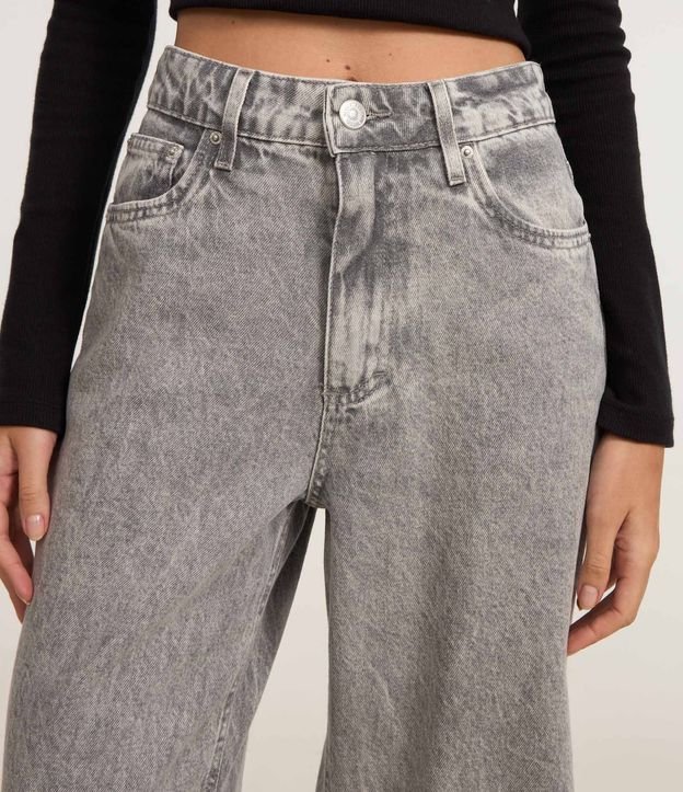 Pantalón Wide Leg en Jeans con Cintura Alta 5